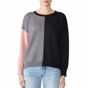 Fuzzi Colorblock Crew Neck Sweater multicolor - XL